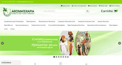 Desktop Screenshot of lojavidabothanica.com.br